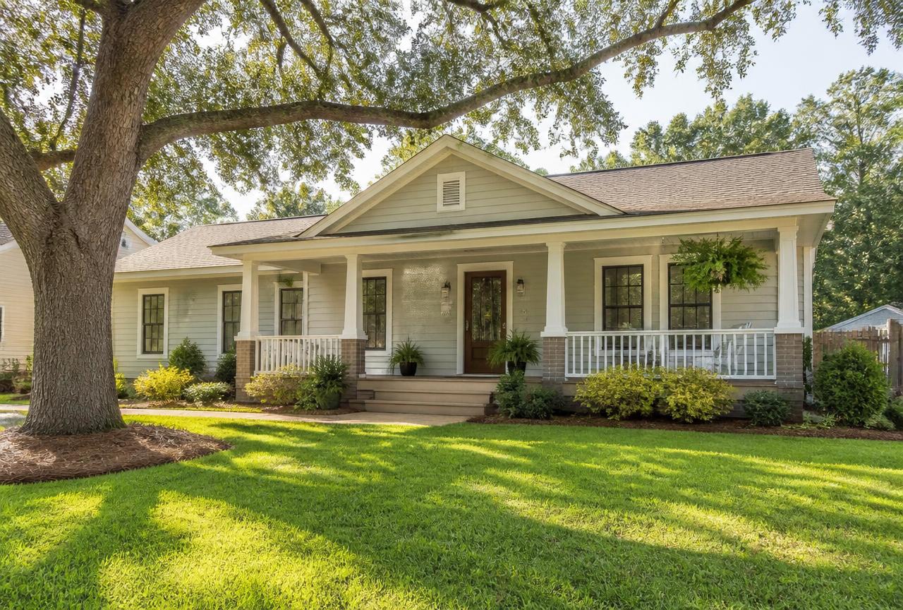 Exterior of the rental home at 812 Riverside Ave